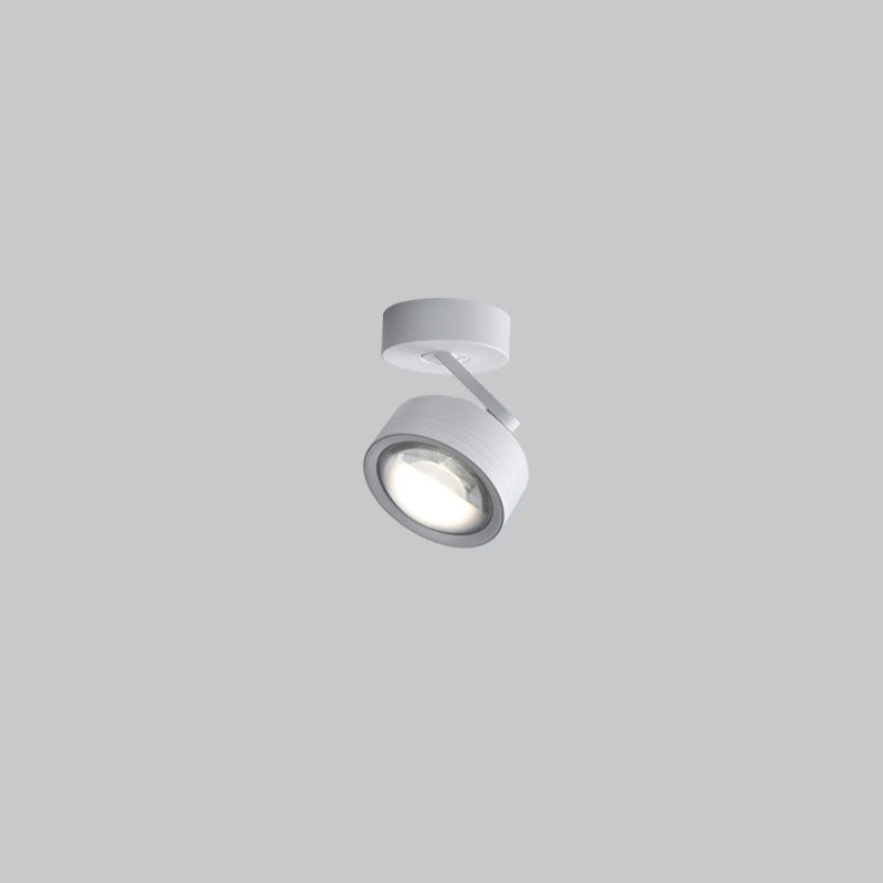Contemporary Industrial Aluminum Cylinder LED Spotlight Wall Sconce Lamp For Bedroom