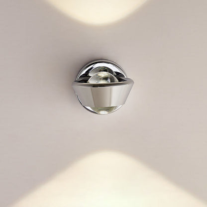 مصباح حائط LED بتصميم كرة حديدية إبداعي عصري بجانب السرير 