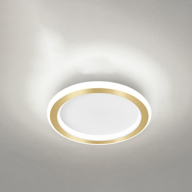 مصباح سقف LED معاصر هندسي من الحديد الإسكندنافي للممر 