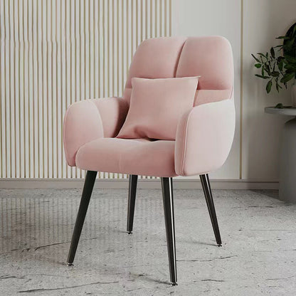 Modern Minimalist Sponge Square Vanity Stool Backrest For Bedroom