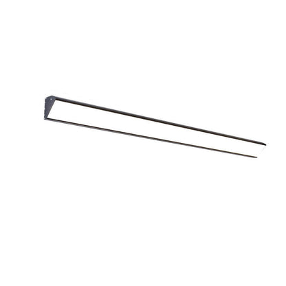 Modern Minimalist Aluminum Acrylic Waterproof Long Outdoor Indoor LED Wall Sconce Lamp