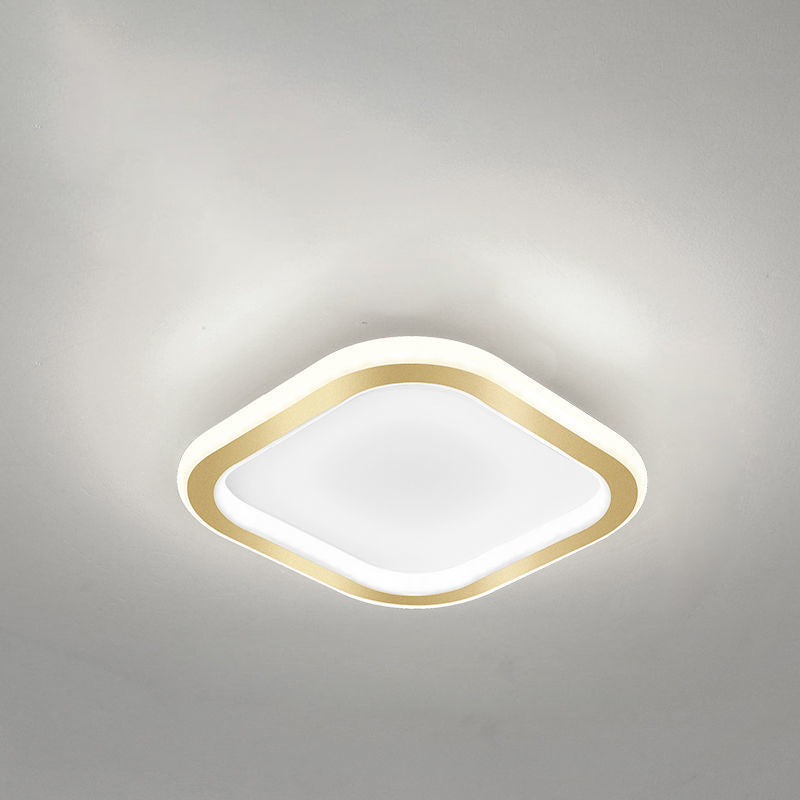 مصباح سقف LED معاصر هندسي من الحديد الإسكندنافي للممر 