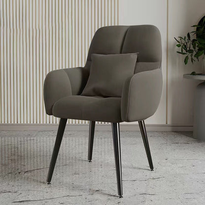 Modern Minimalist Sponge Square Vanity Stool Backrest For Bedroom