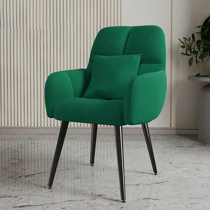 Modern Minimalist Sponge Square Vanity Stool Backrest For Bedroom