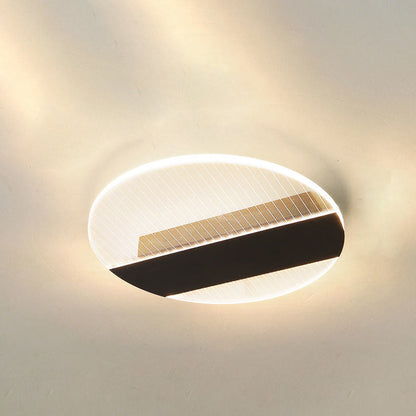 مصباح سقف LED معاصر هندسي من الحديد الإسكندنافي للممر 