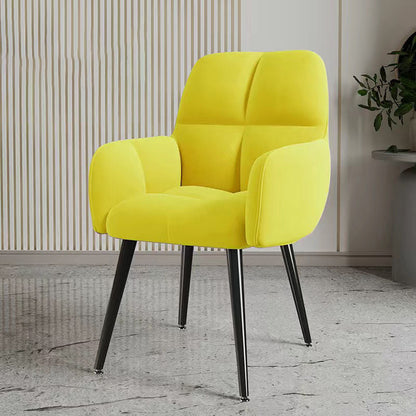 Modern Minimalist Sponge Square Vanity Stool Backrest For Bedroom