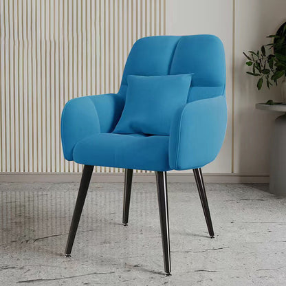 Modern Minimalist Sponge Square Vanity Stool Backrest For Bedroom