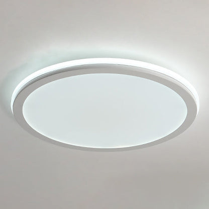 Modern Creative Circle Iron LED Flush Mount Ceiling Light
