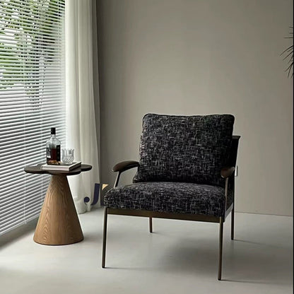 Geometric Cone Pedestal Solid Wood End Table - Art Deco Accent Table For Living Room