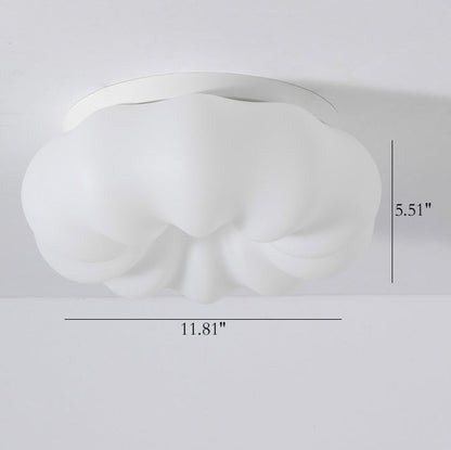 Modern Minimalist Cloud LED Flush Mount Ceiling Light
