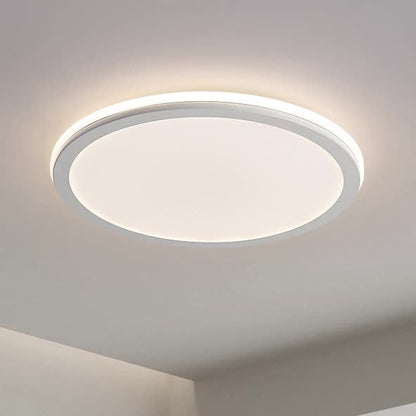 Modern Creative Circle Iron LED Flush Mount Ceiling Light