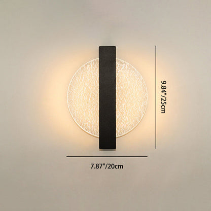 Creative Acrylic Crack Design LED Wall Sconce Lamp