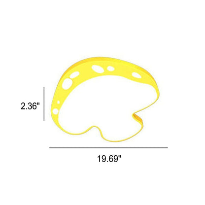 Creative Cartoon Mushroom Shape Kids LED Flush Mount Ceiling Light