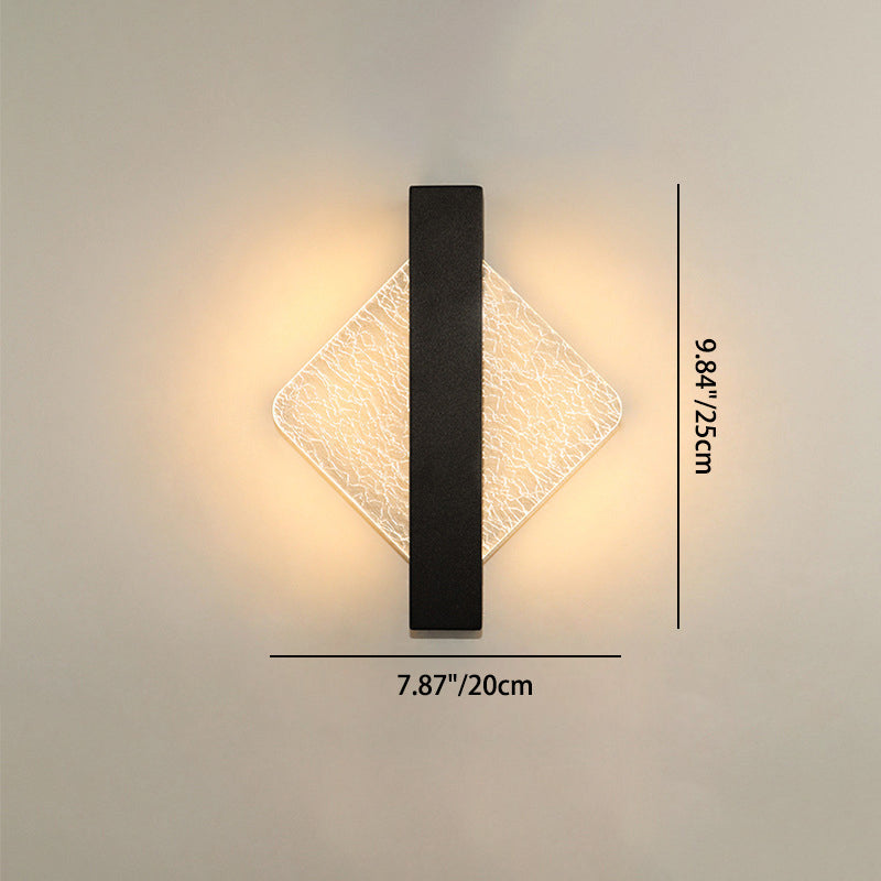 Creative Acrylic Crack Design LED Wall Sconce Lamp