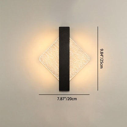 Creative Acrylic Crack Design LED Wall Sconce Lamp