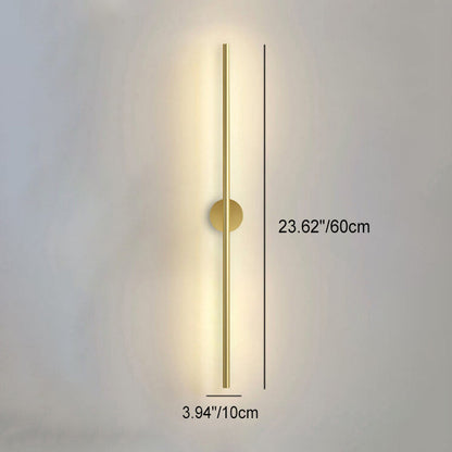 Modern Light Luxury Aluminum Long Strip Antler Shape LED Wall Sconce Lamp