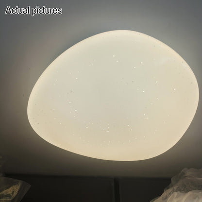 Modern Pebble Stone Star Effect LED Flush Mount Ceiling Light