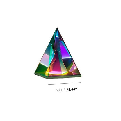 Magic Cube Box Triangle Acrylic Color LED Table Lamp